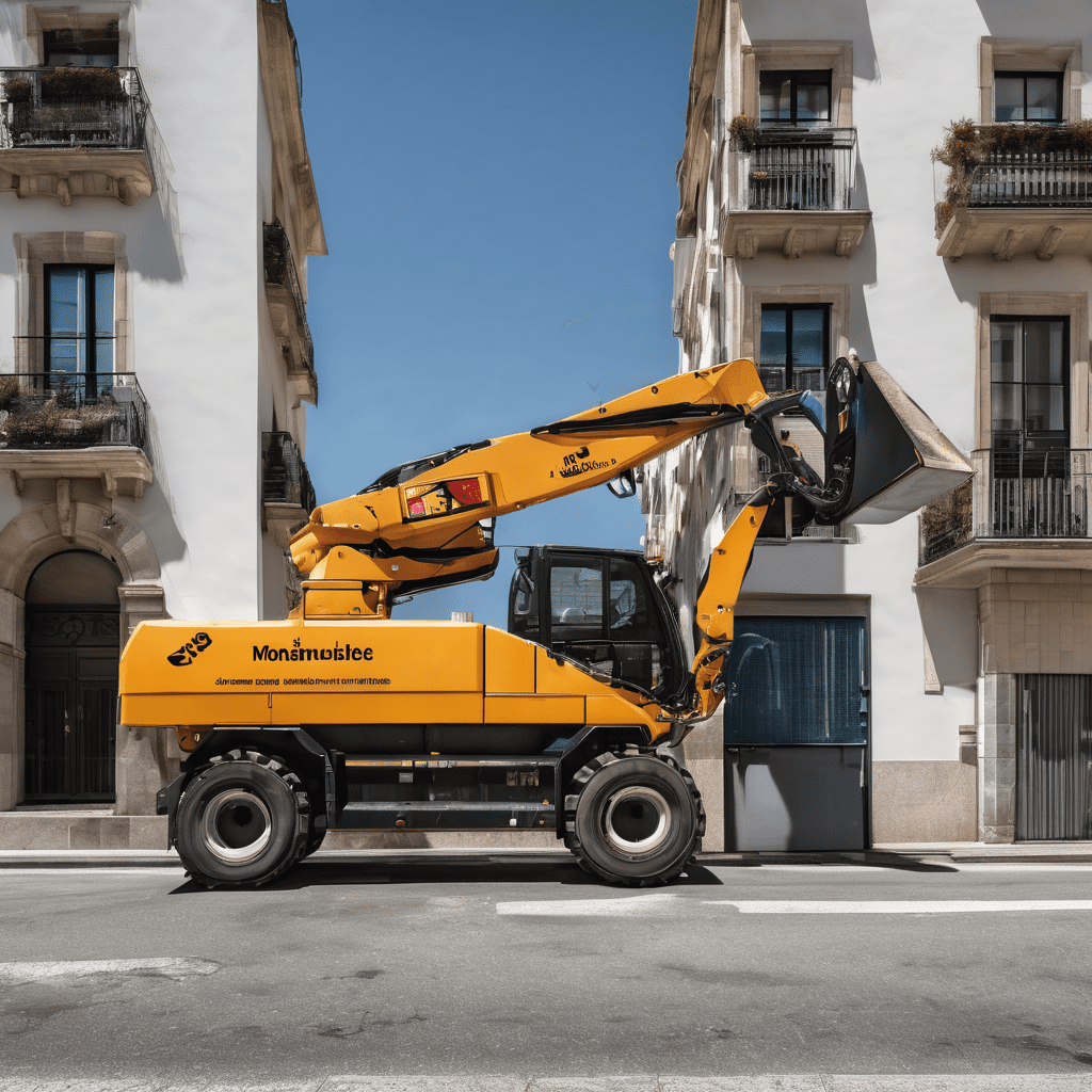 Alquiler de plataforma elevadora (montamuebles) Calonge