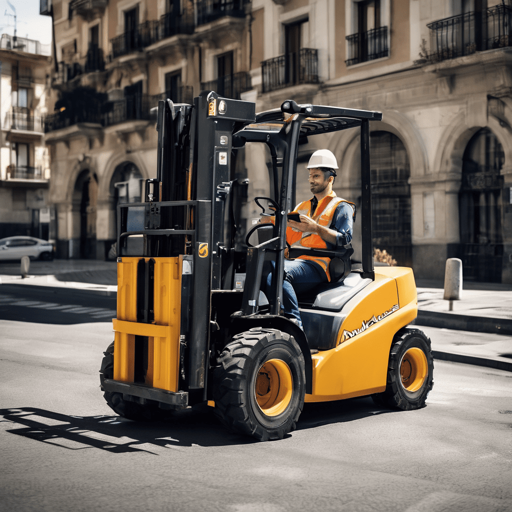 Alquiler de plataforma elevadora (montamuebles) Girona