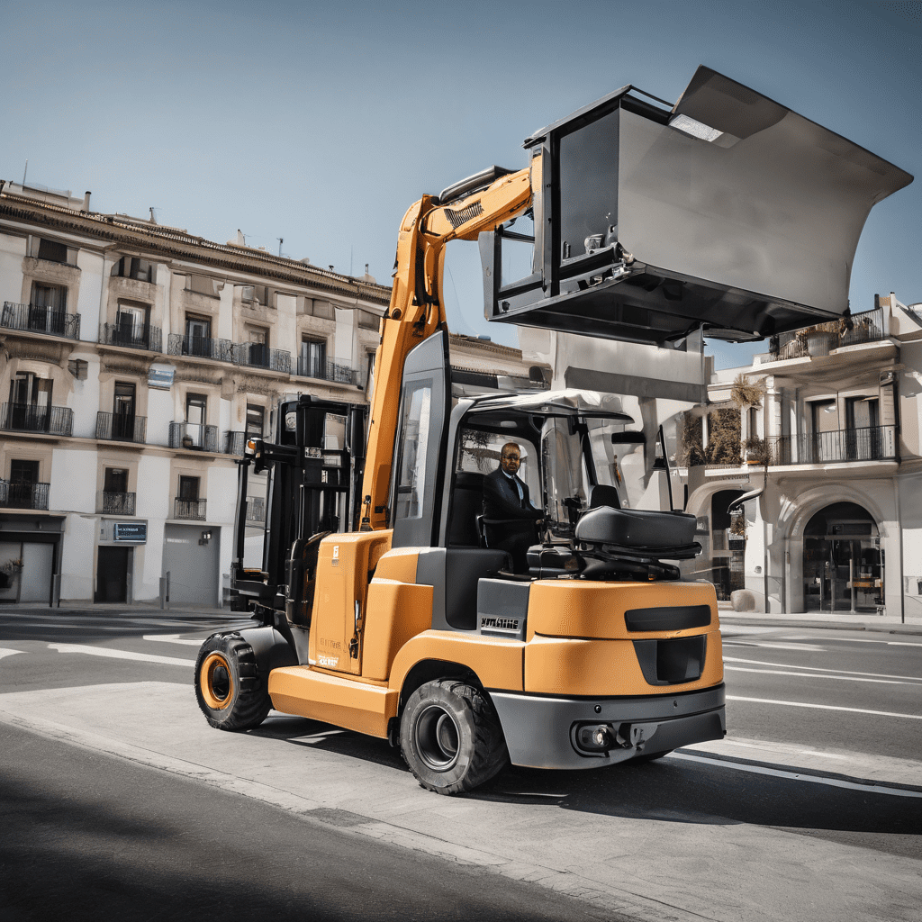 Alquiler de plataforma elevadora (montamuebles) Llagostera