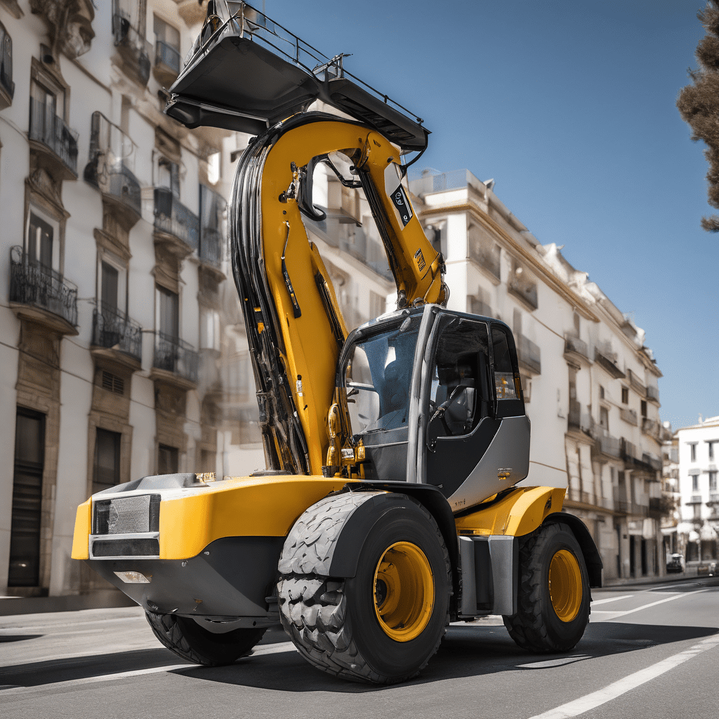Alquiler de plataforma elevadora (montamuebles) Palafrugell
