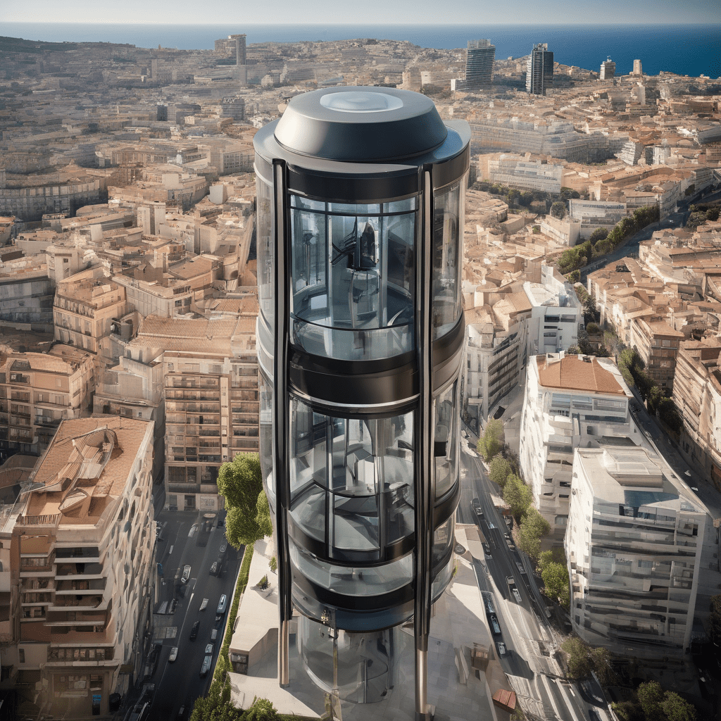 Subidas/bajadas de equipos (elevador) Sant Feliu de Guíxols